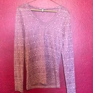 BKE PURPLE LONG SLEEVE